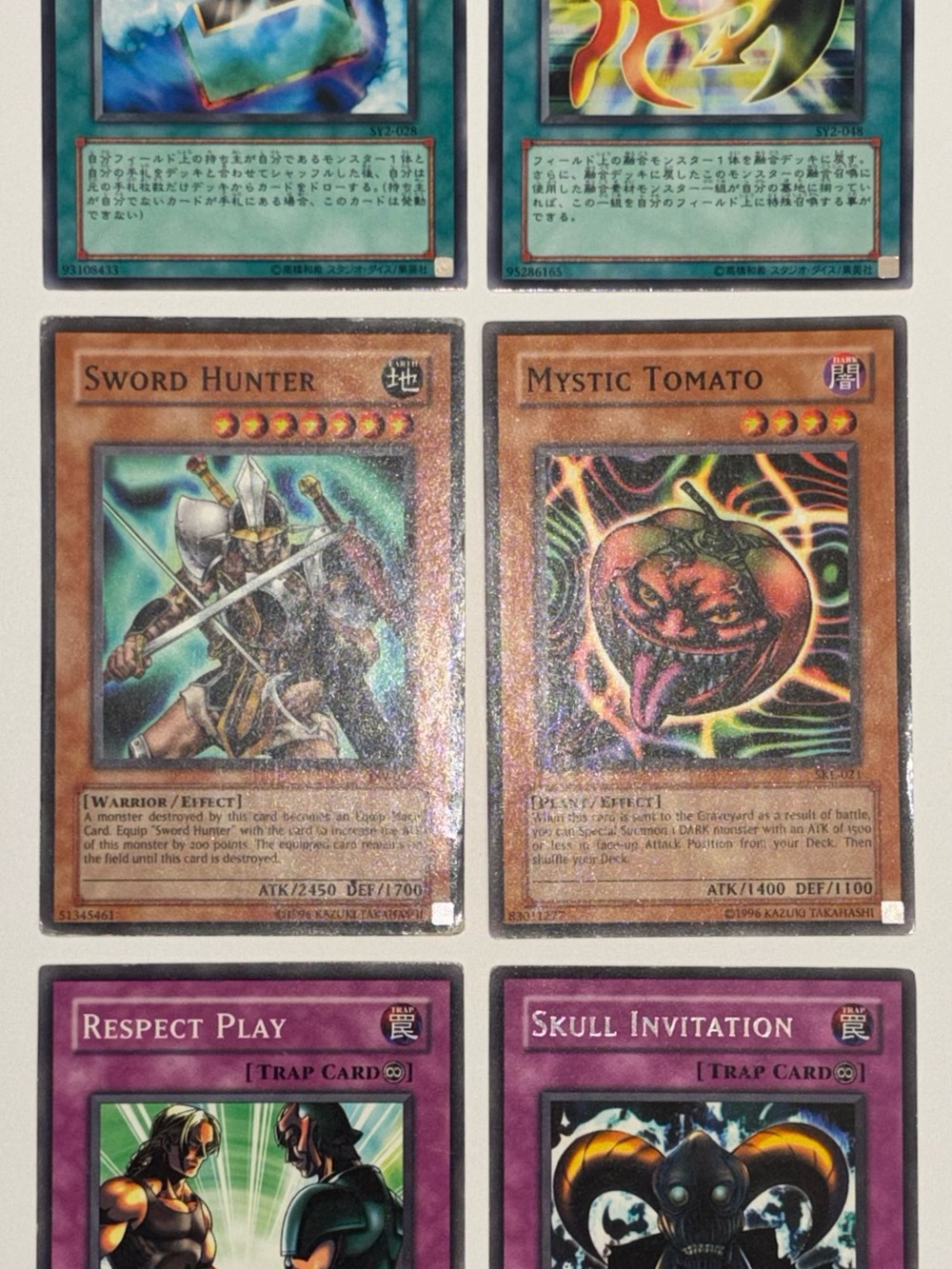 Assortment of Yu-Gi-Oh! Cards